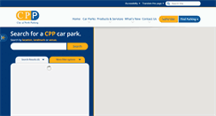 Desktop Screenshot of cityofperthparking.com.au